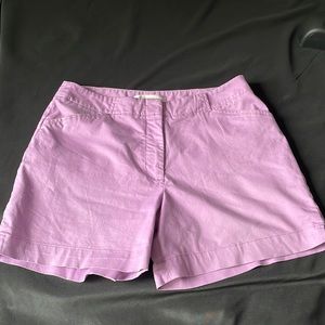 Nike golf shorts Dr-Fit 4 pockets back with zippers leg side slits Sz 6